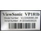 Viewsonic VP181b (Красково)