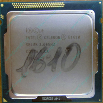 Процессор Intel Celeron G1610 (2x2.6GHz /L3 2048kb) SR10K s.1155 (Красково)