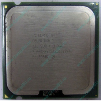 Процессор Intel Celeron D 331 (2.66GHz /256kb /533MHz) SL8H7 s.775 (Красково)